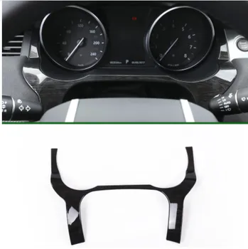 

Dark Ash Wood Interior Front Dashboard Edge Cover Frame Trim ABS Accessories For Land Rover Range Rover Evoque 2012-2017 LHD