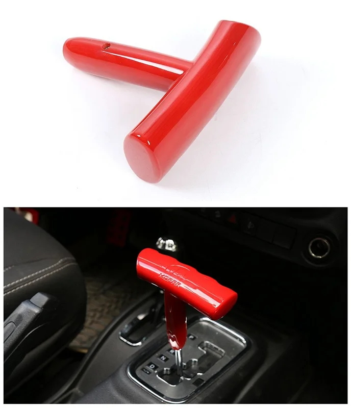 

T-Handle Gear Shift Shifter Knob For Jeep Compass Wrangler Grand Cherokee Liberty For Jeep Dodge JCUV Chrysler Challenger
