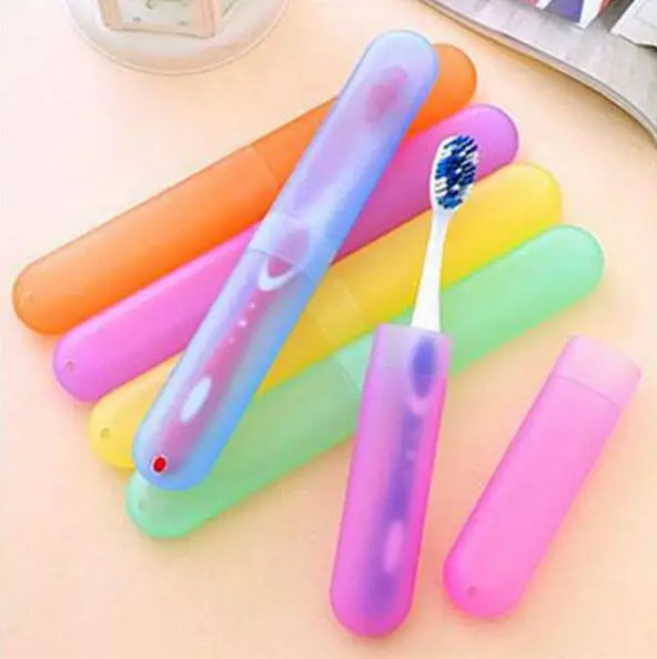 

5PC/Set Case for Electric Toothbrush with Replacement Heads with protection with random color