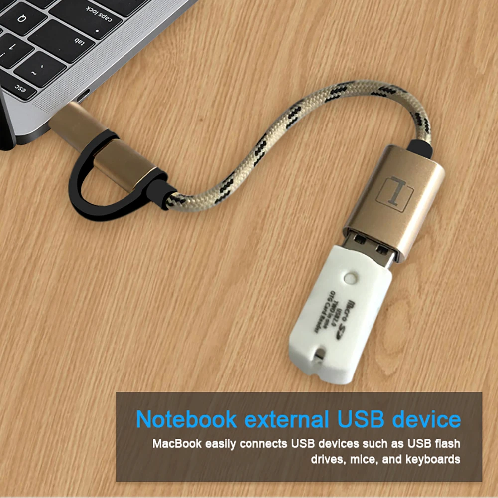 Robotsky 2 в 1 type C Micro USB OTG кабель адаптер Android USB OTG адаптер для Xiaomi Redmi samsung разъем USB OTG адаптер