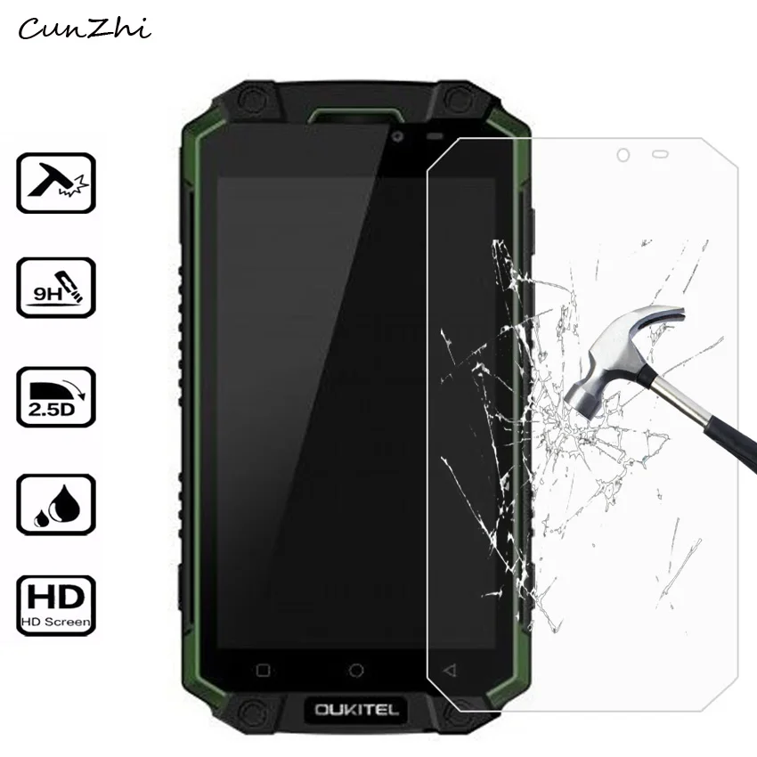 Закаленное стекло Oukitel K10000 Max Защитная пленка для экрана защитная стеклянная