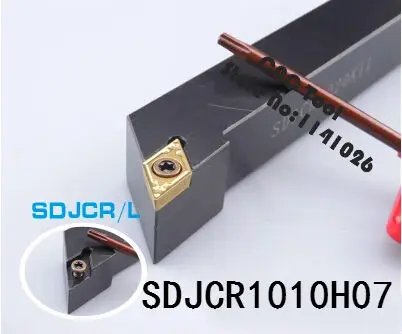 

SDJCR1010H07/ SDJCL1010H07 10mm Metal Lathe Cutting Tools Lathe Machine CNC Turning Tools External Turning Tool Holder SDJCR/L