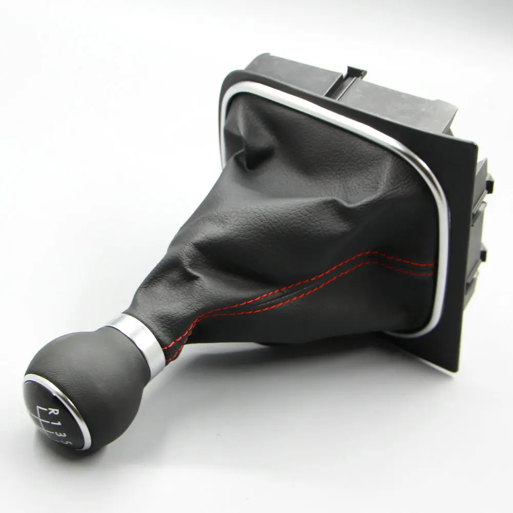 Aplicar para FAW Jetta VW Golf 6 MK6 de cuero de cambios manual para cabezal de cuero balonmano cuero original 1KD 711 11 Aplicar para FAW Jetta VW Golf 6 MK6 de cuero de cambios manual para cabezal de cuero balonmano cuero original 1KD 711 11