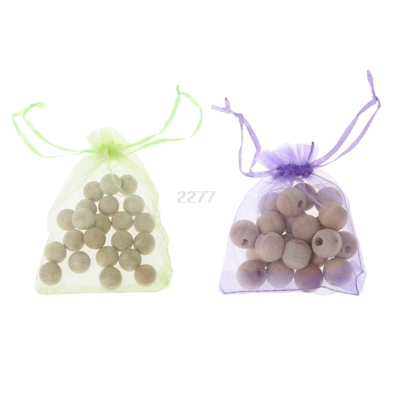 

Camphor Balls 20Pcs Durable Smell Cedar Round Balls Clothes Drawer Book Moth Insect Repellent Camphor Balls MAY18 dropshipping