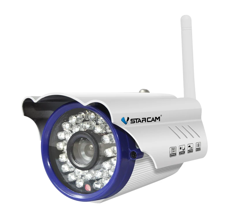 bilder für VStarcam C7815WIP Wireless Outdoor Ip-kamera Nachtsicht bis zu unterstützung 64G TF Karte IP66 Wasserdichte Cctv-kamera bilder für VStarcam C7815WIP Wireless Outdoor Ip-kamera Nachtsicht bis zu unterstützung 64G TF Karte IP66 Wasserdichte Cctv-kamera