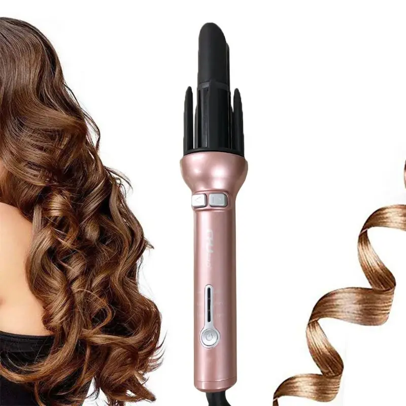 

Curling Iron Automatic Hair Curler Ceramic 360 Degree Rotating Roller Anti-Scald EU US Plug Hair Styler tools