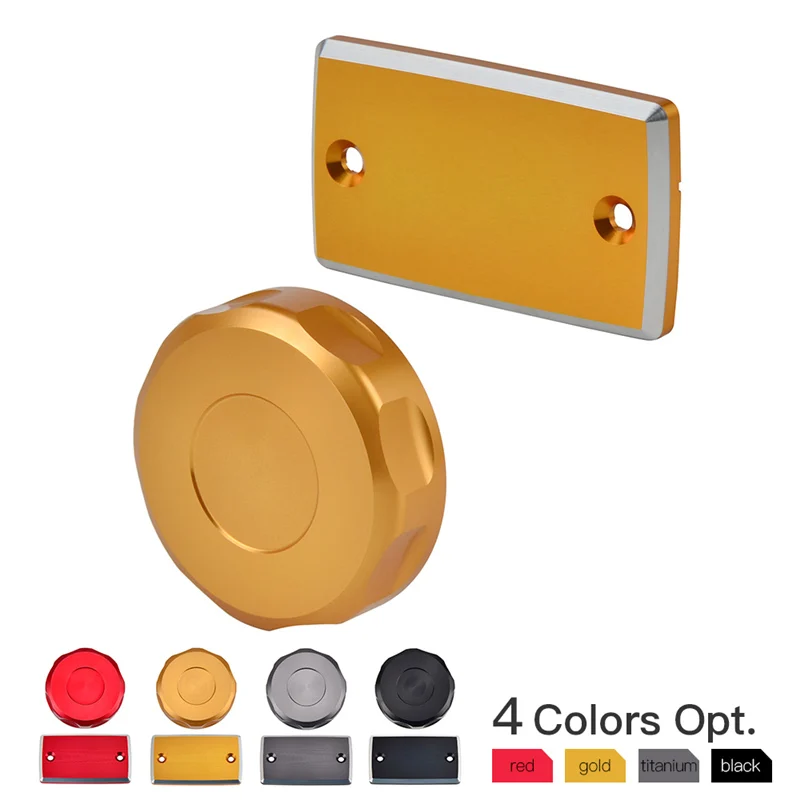 NICECNC Front Rear Brake Fluid Reservoir Master Cylinder Covers Caps Cases Kit For SUZUKI GSX750F 1998-2006 GSX 750 F | Автомобили и