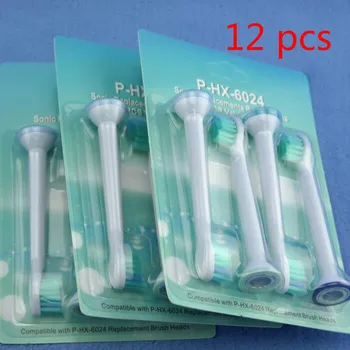

12 pcs Electric Toothbrushes Head Tooth Brush Head Replacement Fit For Philips Sonicare HX6011 HX6711 R710 R732 RS910 RS950