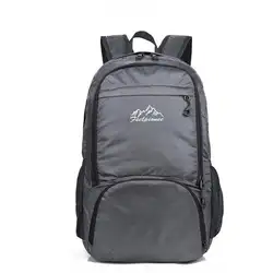 Складной рюкзак для мужчин и женщин, сверхлегкая сумка для путешествий, легкий нейлоновый, водостойкий, переносная складная сумка для