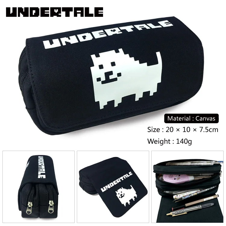 Унисекс сумки Undertale молния кошелек сумка пенал кошелёк Чехол аниме Sans Papyrus канцелярские сумки ручка Сумка косплей подарок отаку