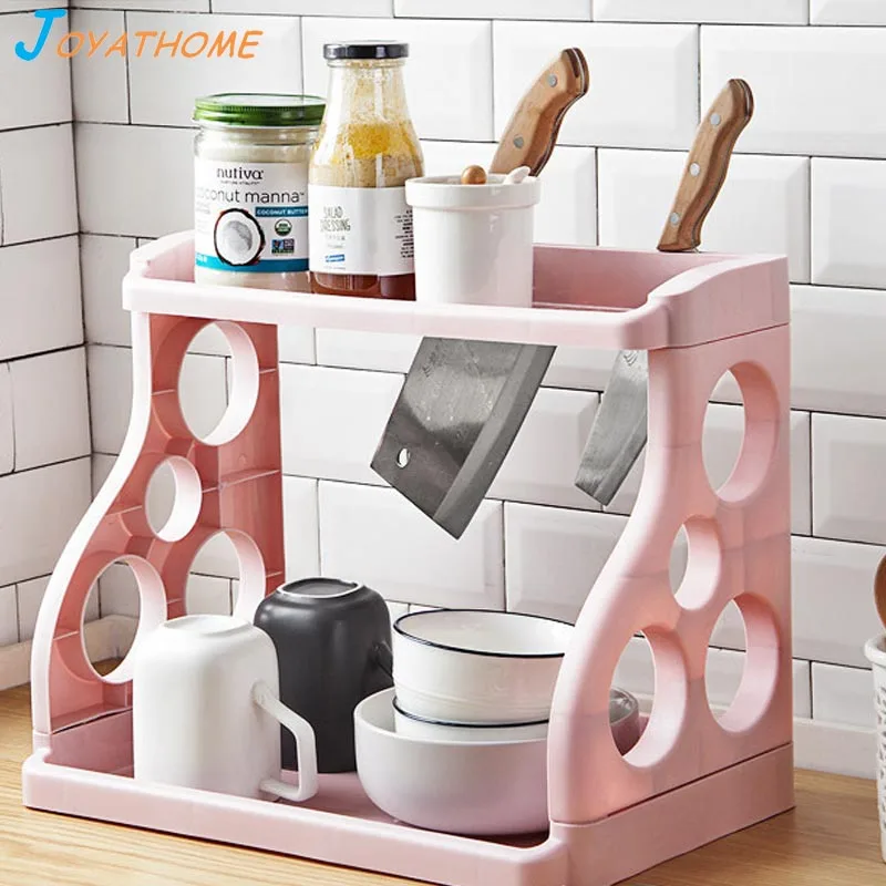 

Joyathome Nordic Style Kitchen Double Layer Rack Seasoning Storage Racks Spice Jars Storage Shelves Kitchen Organizer