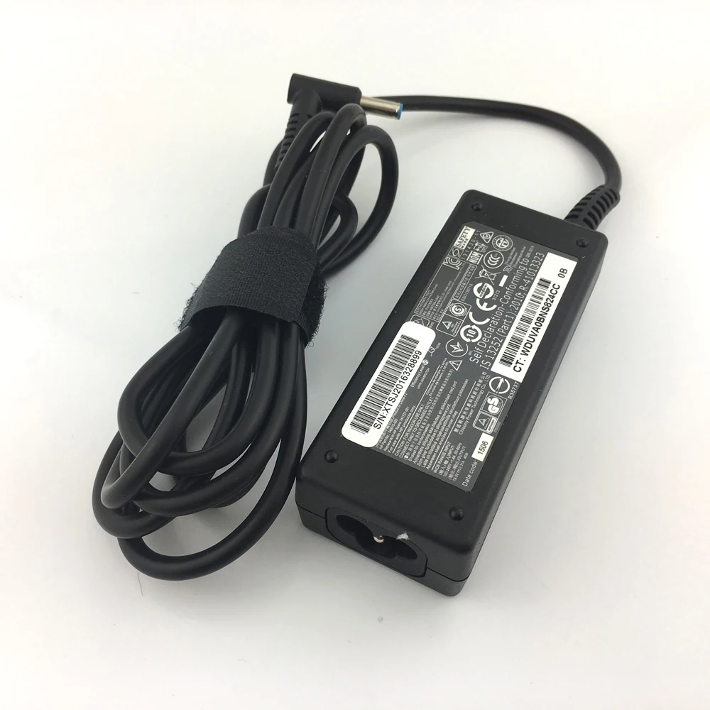 Оригинальное зарядное устройство 65 Вт переменного тока для HP 15 n071nr g075nr g077nr Chromebook