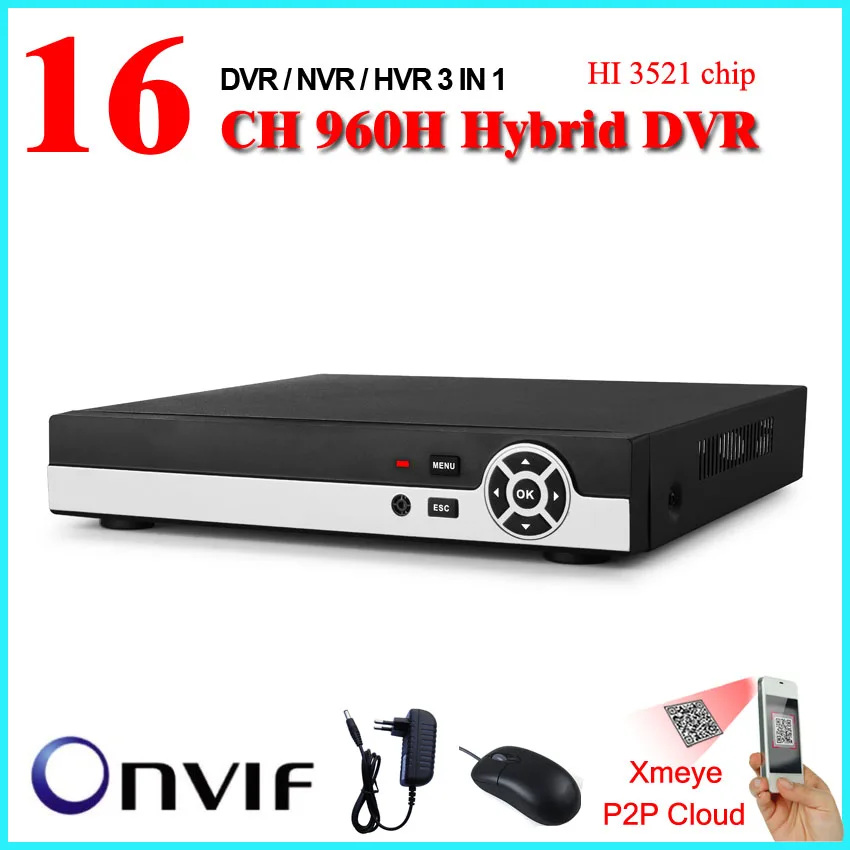 CCTV DVR 16Ch 960H Full D1 Digital Video Recorder 16 Channel H.264