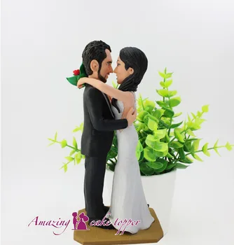 

2019 AMAZING CAKE TOPPER I have been waiting for this wonderful moment Toys Custom Polymer Clay Figure From Pictures