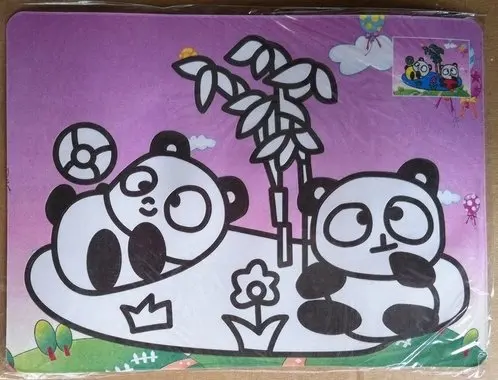 무료 배송 프로모션 완구 컬러 모래 아트 그림 어린이 선물 완구 세트