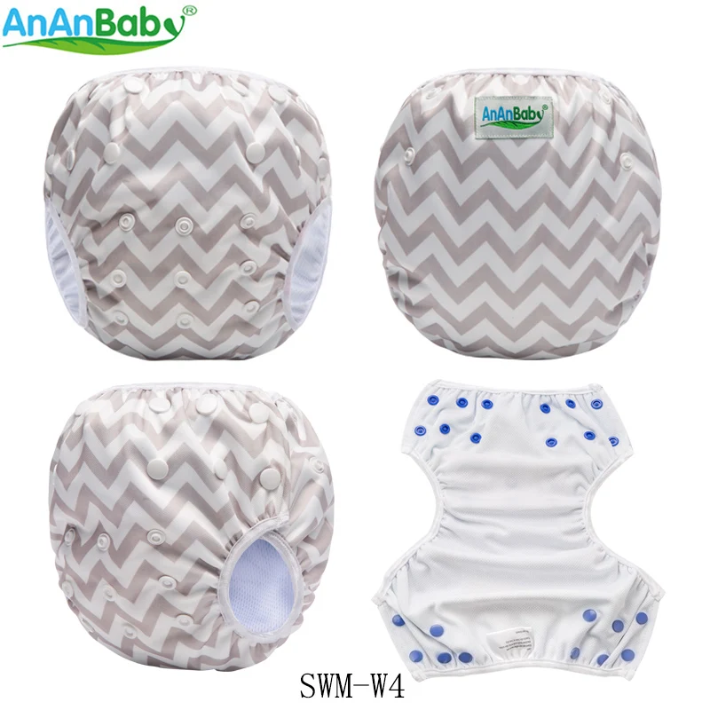 Ananbaby Washable Swim Nappy Reusable Baby Swimwear And Adjustable