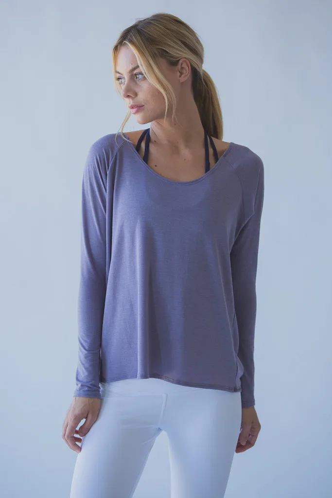 UMLIFE Yoga Shirt Loose Breathable Fitness Shirt Women Sport Top Long Sleeve Yoga Clothing Lightweight Modal Sport T Shir (3)