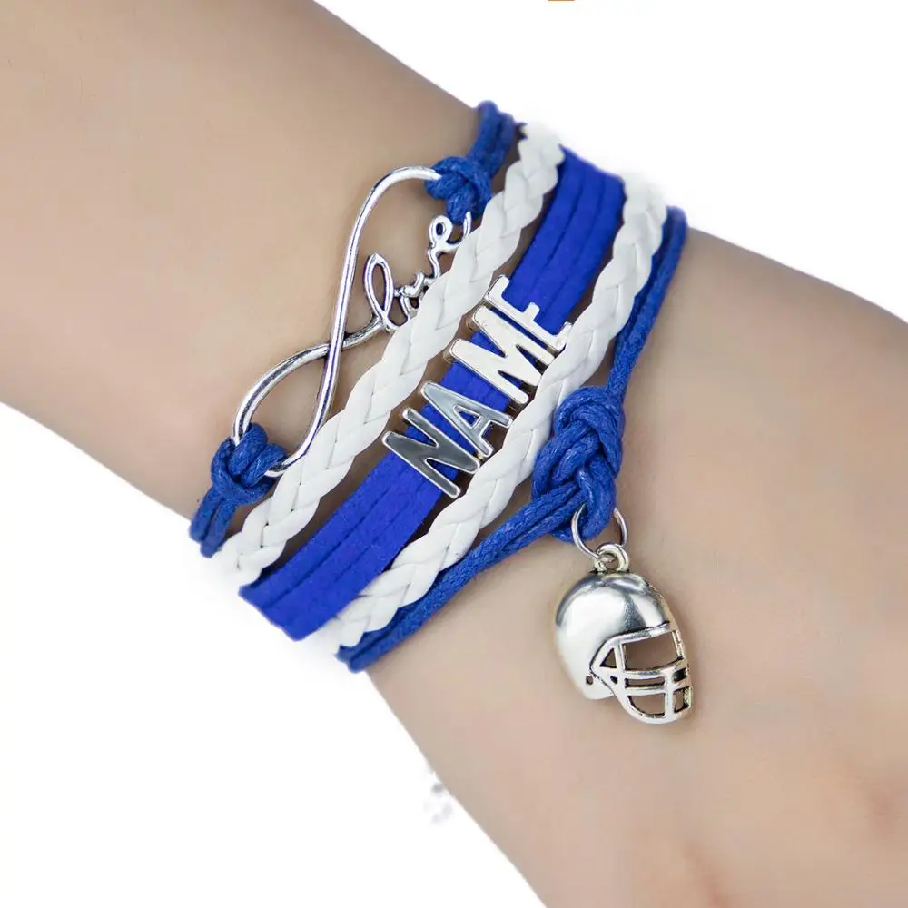 

2019 Fashion jewelry Personalized custom name weaving bracelet for Dropshipping ctsl0001