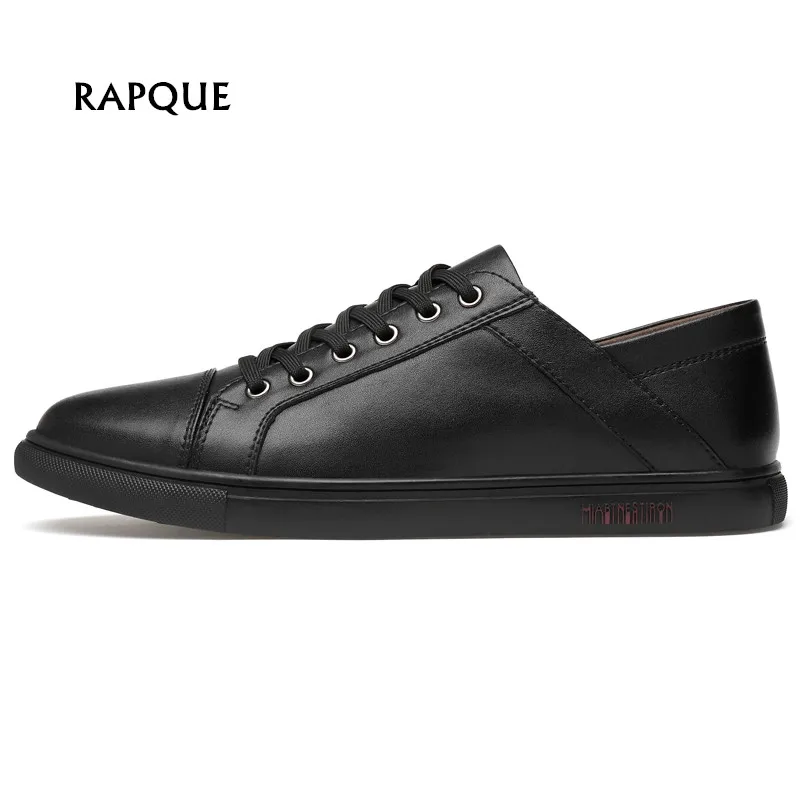 

Men loafers soft genuine leather men's shoes black white fashion sneaker male flat casual driving shoes walking slip on big size