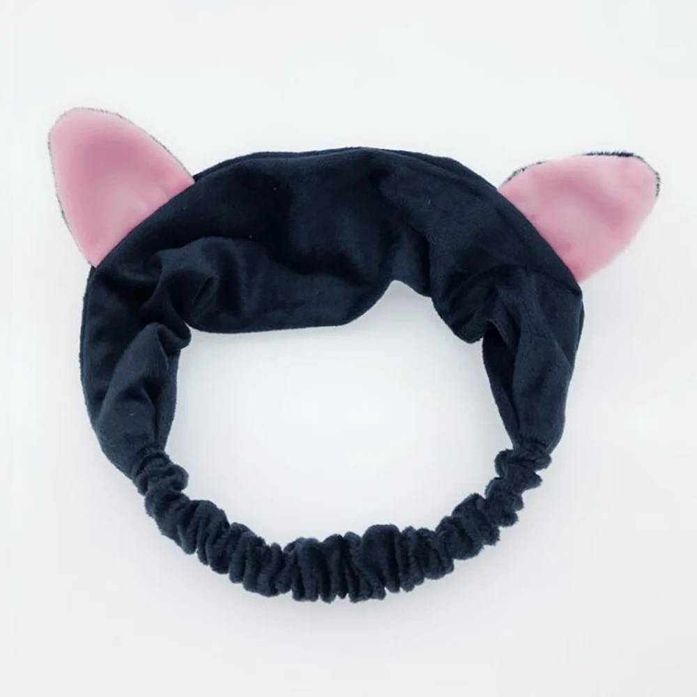 Кошачьими ушками повязки для женщин Hairband головной убор повязка на голову головные уборы орнамент брелок аксессуары для волос Макияж тоже