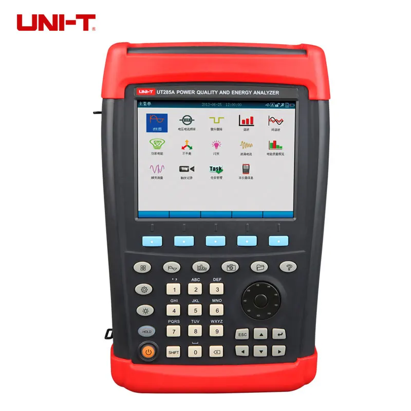 UNI-T UT285A ручной Трехфазный Анализатор качества энергии и мощности 0,1~ 1000 в