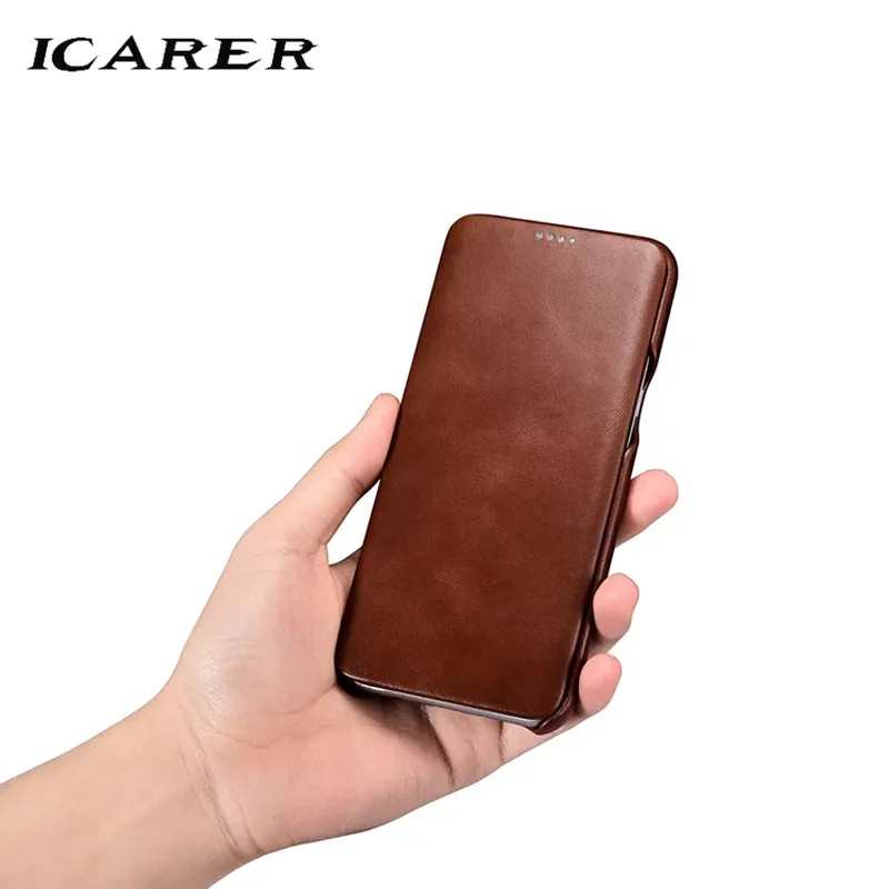 imágenes para Caja de Lujo del Cuero Genuino iCarer Para Samsung S8 + Duro Armadura A Prueba de Golpes Back Flip Caja Del Teléfono Para Samsung S8 Más Cubierta de la caja imágenes para Caja de Lujo del Cuero Genuino iCarer Para Samsung S8 + Duro Armadura A Prueba de Golpes Back Flip Caja Del Teléfono Para Samsung S8 Más Cubierta de la caja