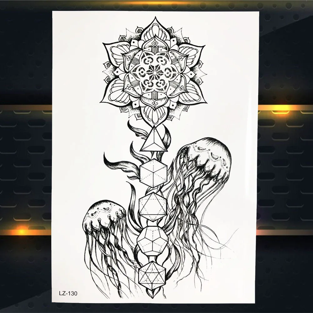 الأزياء البومة النساء ماكياج تلميح الجسم فن الوشم الذراع كم الوشم المؤقت ملصق الحائط 21x15 سنتيمتر كبير للماء همية البومة