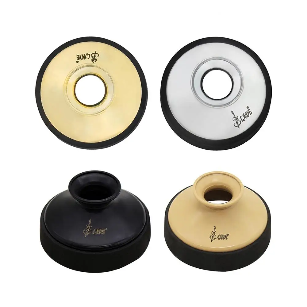 

ABS Round Alto Saxophone Sax Mute Dampener Silencer Weak Sound Device Professional Musical Instrument Parts Accessories