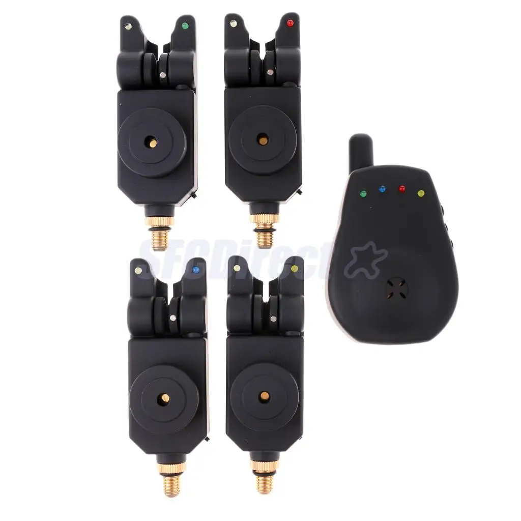 

Electronic Fishing Bite Alarm Set with LED Alarm Indicator Sound Alert Fishing Accessories