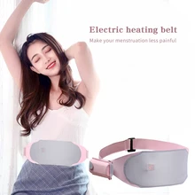 Моющийся Дальний инфракрасный беспроводной теплый пояс для матки Электрический нагревательный женский дворцовый Менструальный боль в животе массаж боли в талии здоровье