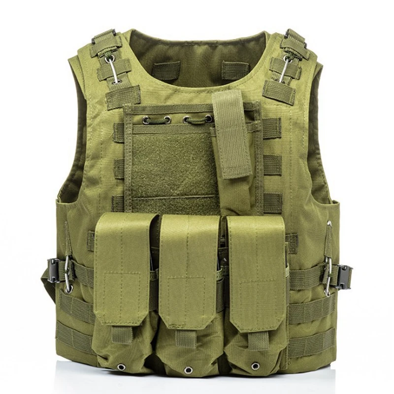  Outdoor Hunting Protective Vest Military Airsoft Shooting Paintball Vest Tactical Combat CS Wargame