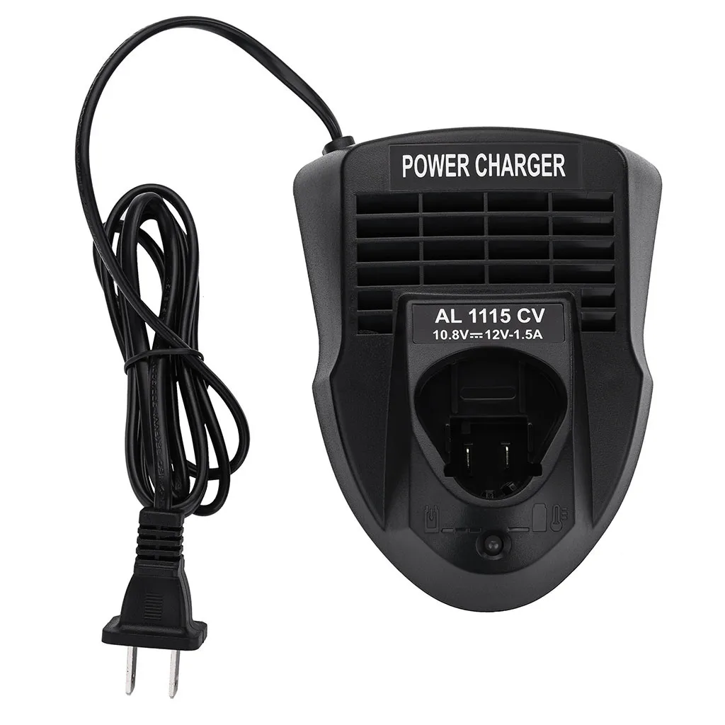 

AL1115CV Replacement Li-ion Battery Charger For Bosch 10.8V 12V Power Tools US plug black Dropshipping 2019 High Quality