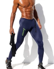 Art und weise Mens Kompression Hose Flachbau Jogginghose Elastische Polyester Strumpfhosen Männer Schwarz Dünne Hosen Mallas Hombre Trainingshose