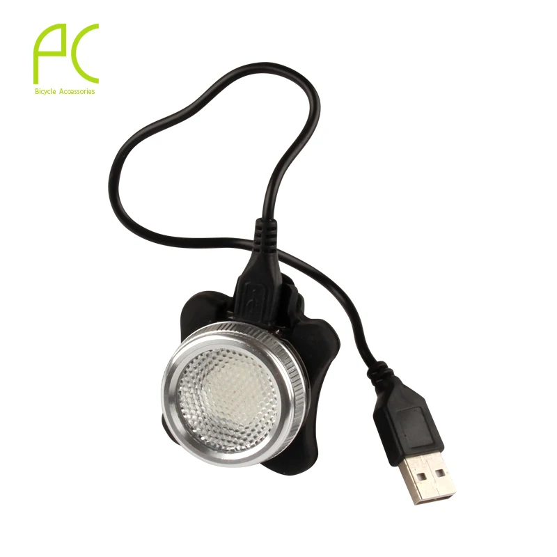 PCycling Новый USB зарядка велосипедный светильник MTB передний задний фонарь 4 режима