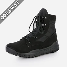 CQB. SWAT мужские армейские военные дышащие летние сапоги армейские черные супер светильник Wearbale сапоги
