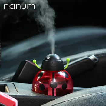 

Ladybug Ultrasonic Car Humidifier USB Car Humidifier Mini Aroma Essential Oil Diffuser Aromatherapy Mist Maker Home Office