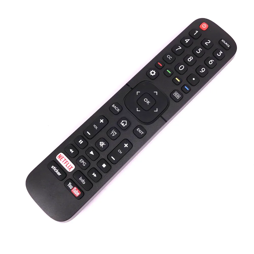 New Original NOBLEX For HISENSE Netflix Youtube TV Remote Control RC3394420/01 RC3394402/01 in