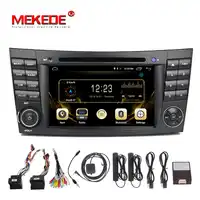 2 กรัม RAM 4 กรัมซิมการ์ด wifi Android7.1 HD 1024x600 รถ DVD สำหรับ Mercedes Benz/ E - Class/W211/E200/E220/E300/E350 พร้อม RDS OBD BT GPS