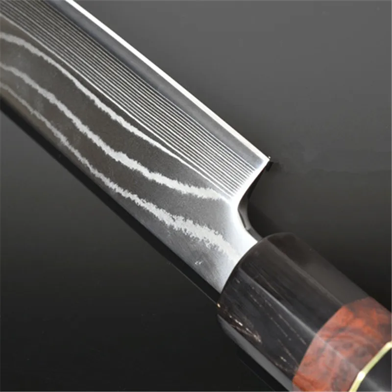 Damascus Chef Knife Sushi Knife Stainless Steel Sushi Sashimi Sashayed Knife Kitchen Cooking Slicing Filleting Yanagiba 13.1.1 Damascus Chef Knife Sushi Knife Stainless Steel Sushi Sashimi Sashayed Knife Kitchen Cooking Slicing Filleting Yanagiba 13.1.1