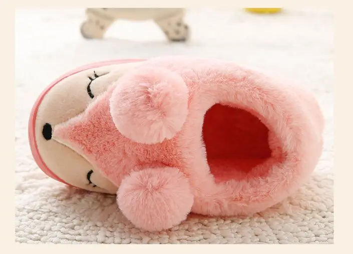 Crianças de Fundo Novas Macio Não-deslizamento Algodão Quarto Casa Chinelos Doces Crianças Sandália Chinelo Promoção 2020 17 Online shopping
