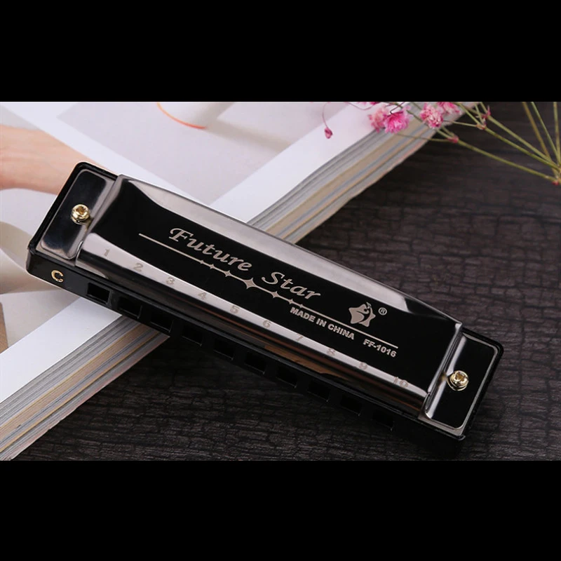 

10 Hole C Tone Harmonica 4 Color