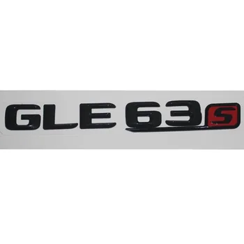 

ABS Glossy Black GLE63S Car Badge Emblem Nameplate Sticker