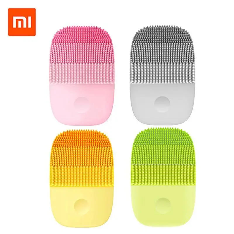 Xiaomi Youpin inFace Sonic Face Deep Cleansing Brush Waterproof Ultrasonic Skin Massager for IPX7 Silicone Cleansing Device