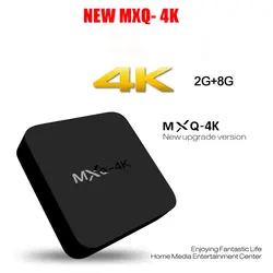 MXQ-4k MXQ 4 К Android ТВ коробка RK3229 2 ГБ Оперативная память 8G ROM BT 4,0 2.4g WiFi HDMI2.0 Media Player PK X96 H ТВ Mag250 Mag 250 Ip ТВ Top Box