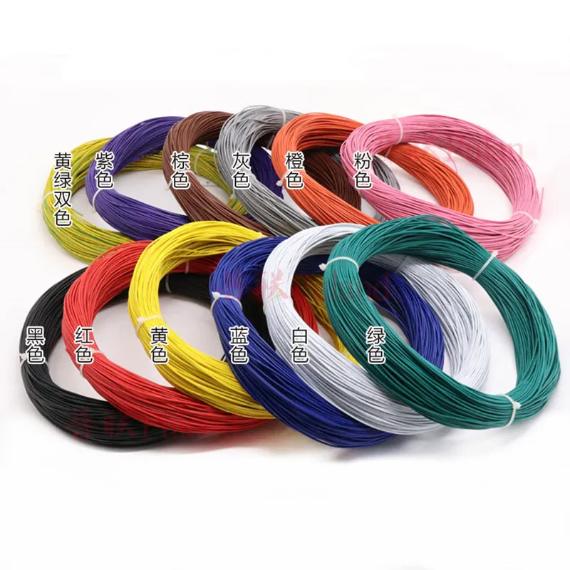 

5 Meters UL1007 UL 1007 26AWG Wire 1.3mm PVC Electronic Cable UL Certification