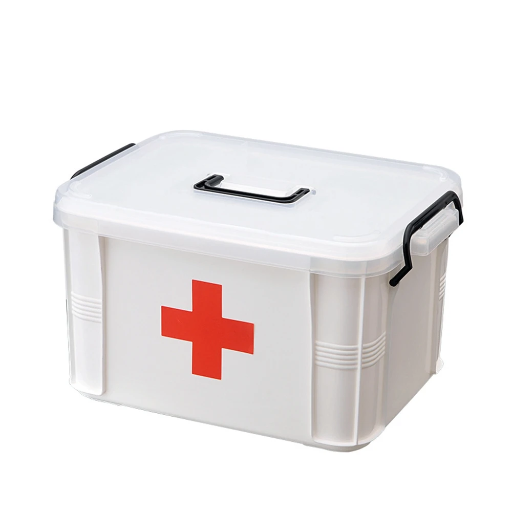 

Free delivery Large Family Home Medicine Chest Cabinet Health Care Plastic Drug First Aid Kit Box Storage Box Chest of Drawers