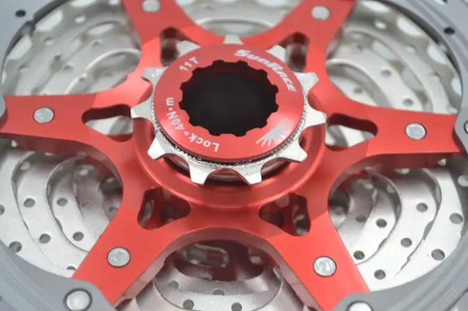 Sunracing red CSMX3 11 40 T/11 42 T 10 скоростная MTB велосипедная кассета с широким соотношением