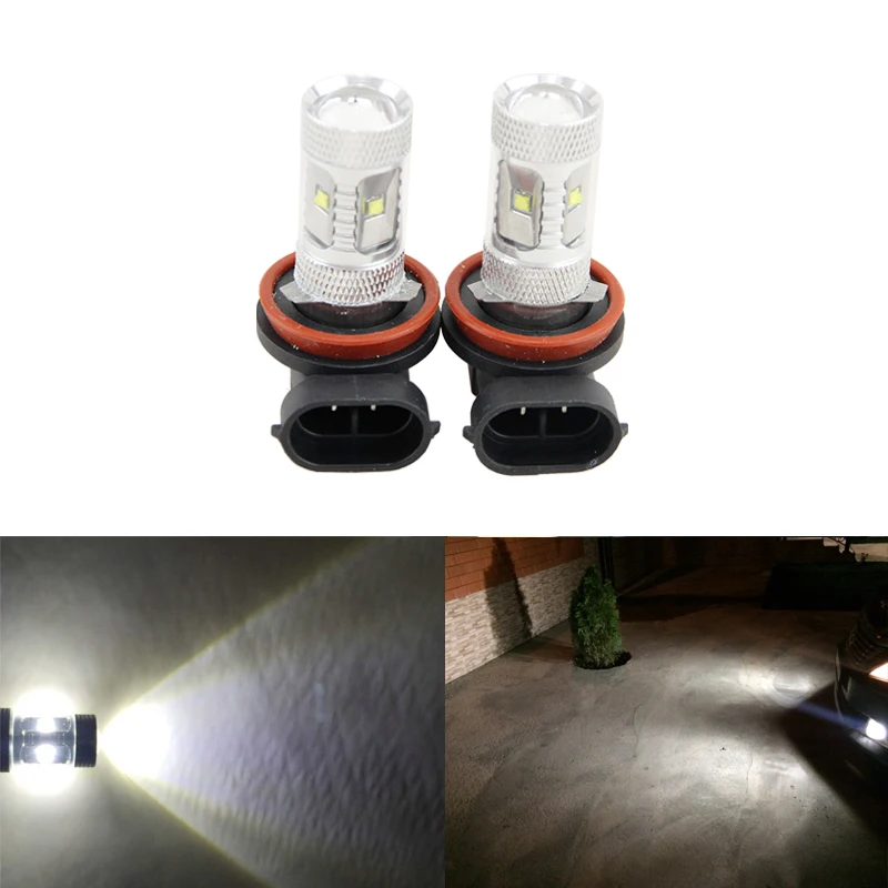 

Direct Fit For Toyota Camry 2007-2014 Car Vehicle Front Driving Fog Light Replacement Bulbs Plug-N-Play Car-Styling
