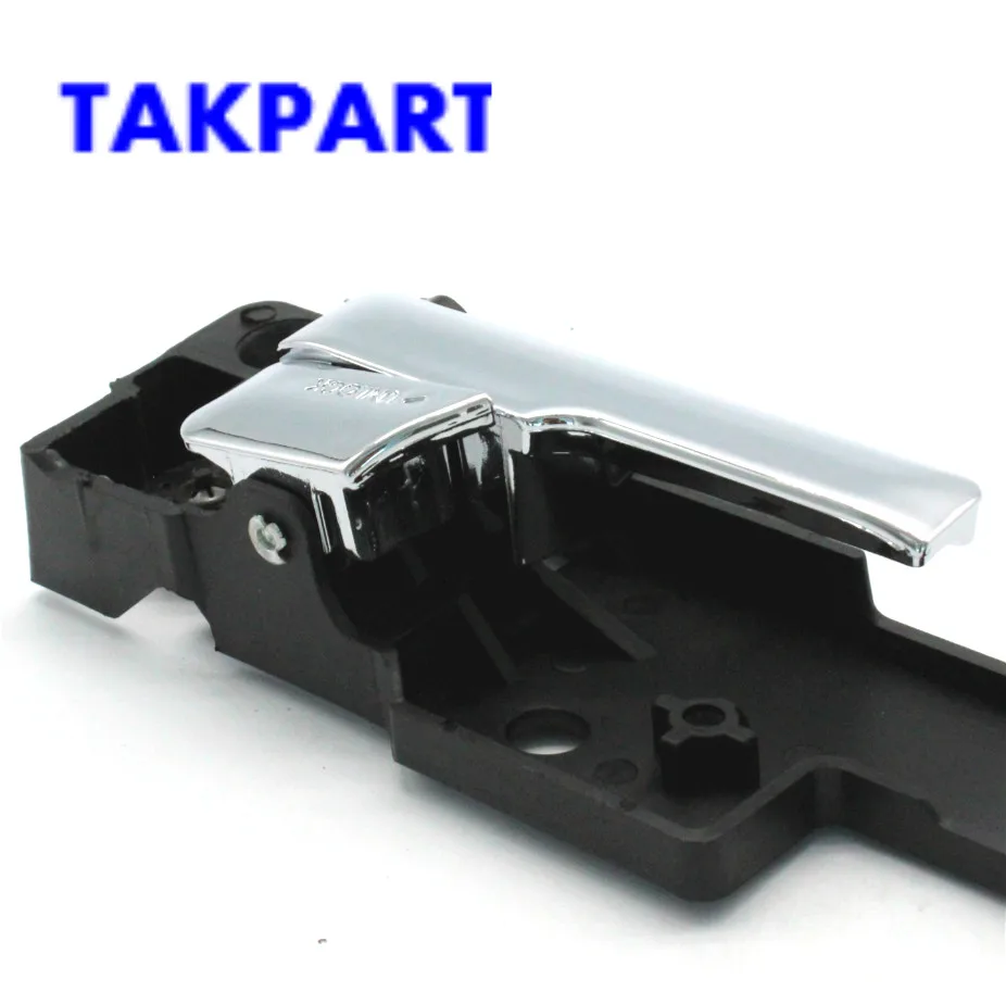 TAKPART передняя правая внутренняя хромированная дверная ручка для Ford FUSION Lincoln MKZ Milan