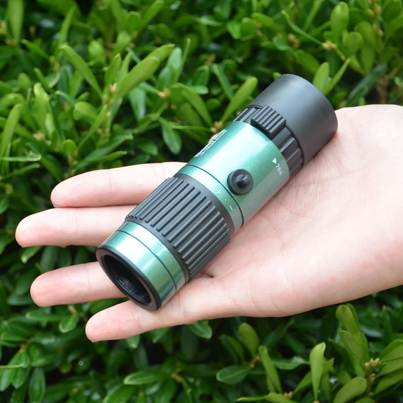 MINI Monocular Telescope Green Zoom BAK4 Maritime Pocket HD Telescope